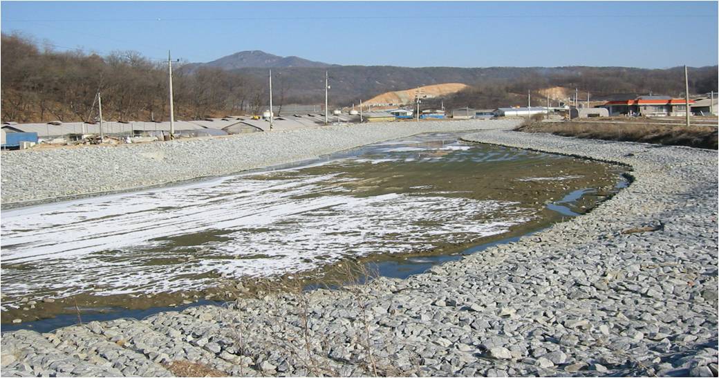 상패천 생태복원사진